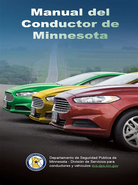 Minnesota Driver's Manual Spanish Minnesota drivers test in Spanish/Examen de manejar de Minnesota.  Minnesota Driver's Manual Spanish